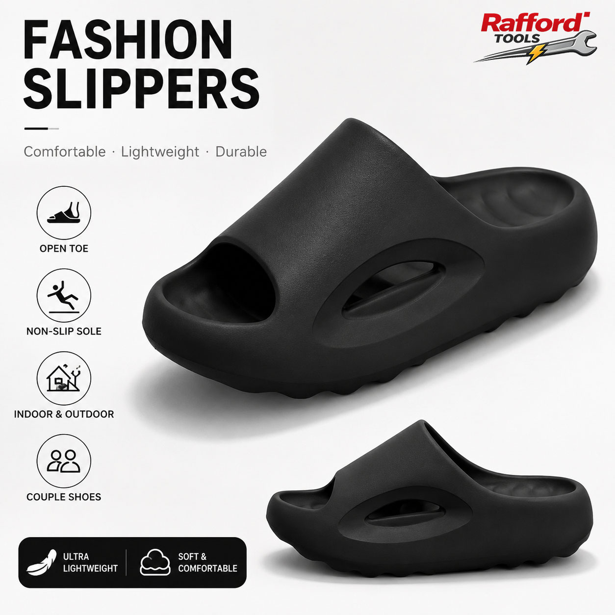 Sandal Sport Outdoor - Chinelos Esportivos Rafford para Homens e