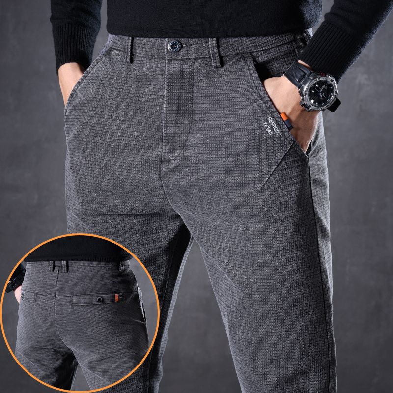 Men'S Shoes For Jeans - Calça jeans fina de luxo masculina,