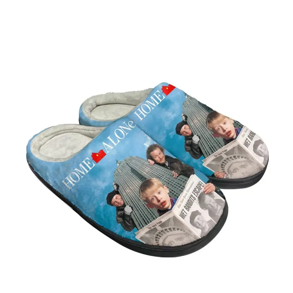 Men Shoes Winter - Pantufas de Algodão Home Alone para