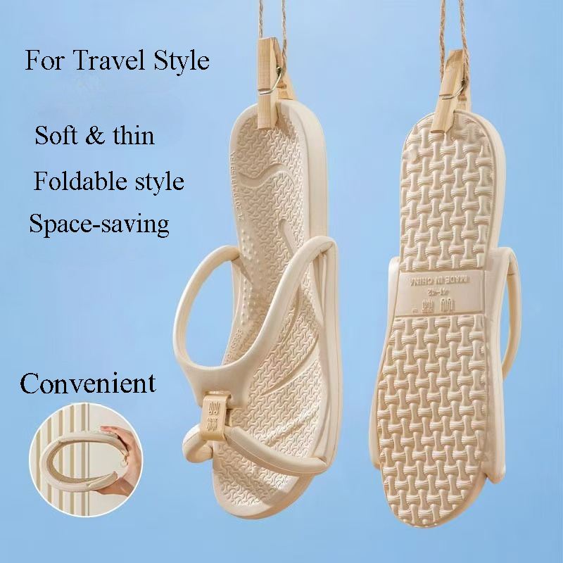 Men Shoes Size - Chinelos de Viagem Dobráveis Unissex EVA,