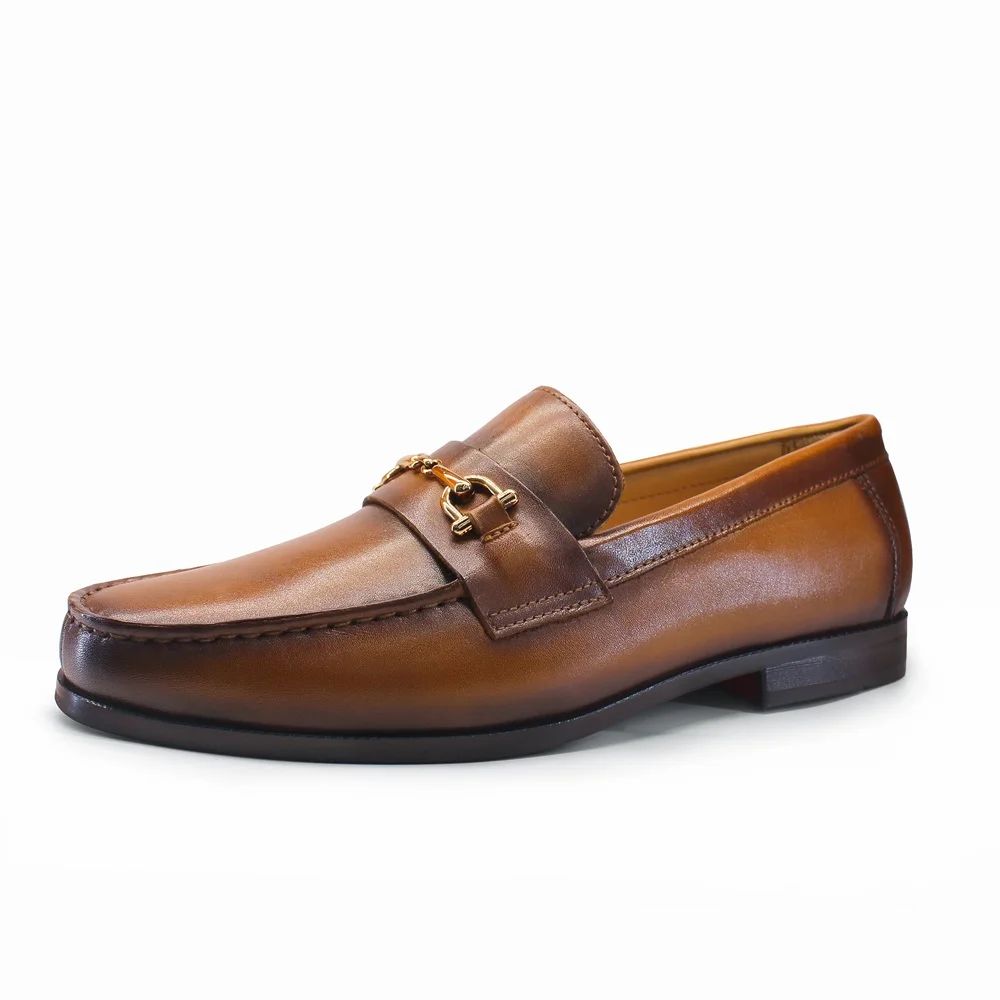 Men Shoes Formal - Mocassins masculinos sapatos sociais dedo do
