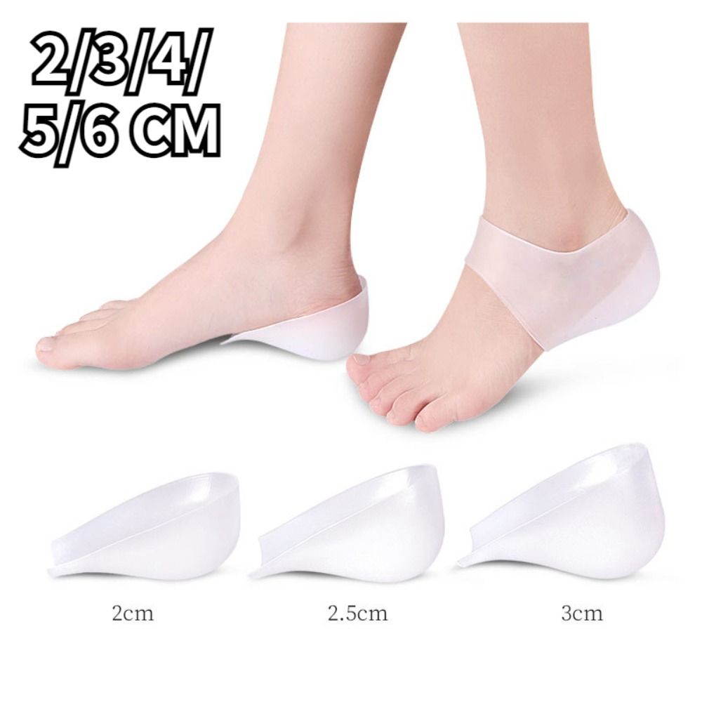 Men'S Shoes Plantar Fasciitis - 1 Par de Palmilhas de Silicone