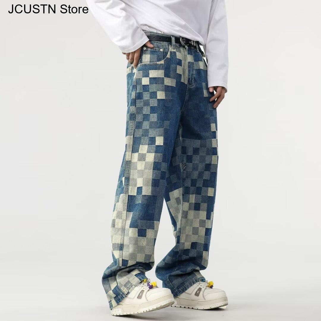 Masculino na moda calça de per - Men'S Shoes For Jeans avaliação e preço