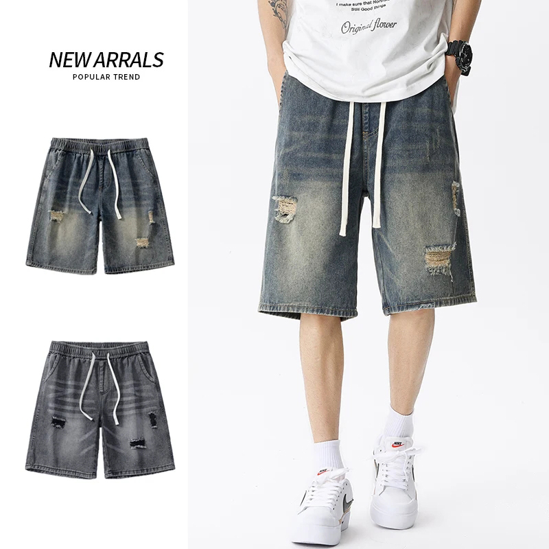 Verão fino denim shorts mascul - Men'S Shoes For Jeans avaliação e preço