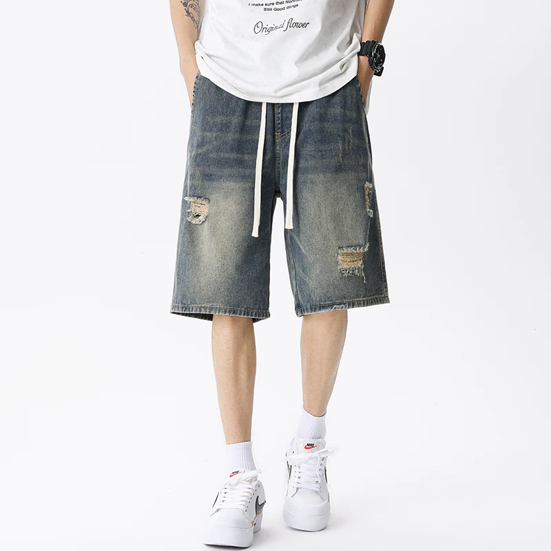 Verão fino denim shorts mascul - Men'S Shoes For Jeans avaliação e preço