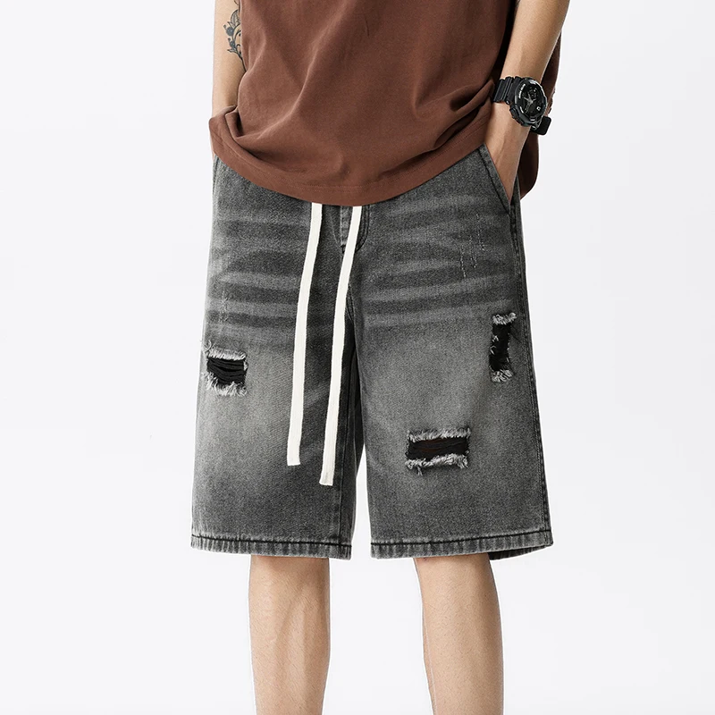 Verão fino denim shorts mascul - Men'S Shoes For Jeans avaliação e preço