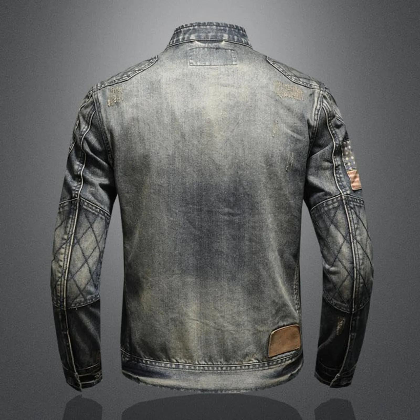 Jaqueta jeans vintage com zípe - Men'S Shoes For Jeans avaliação e preço