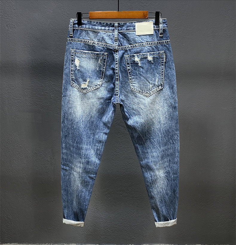 Jeans de nove pontos com furos - Men'S Shoes For Jeans avaliação e preço