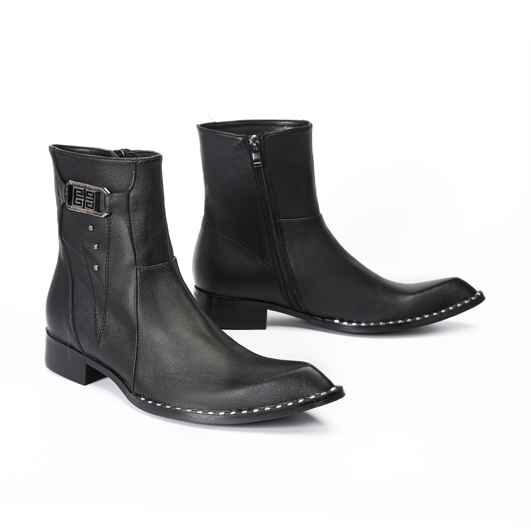 Botas masculinas de couro genu - Men Shoes Formal avaliação e preço