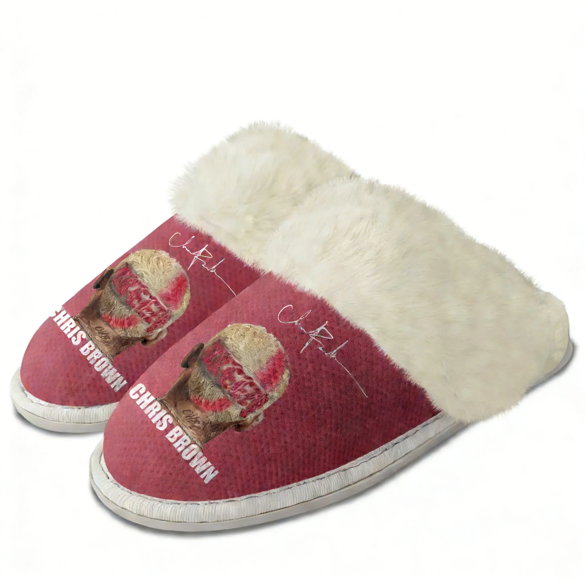 Pantufas de Pelúcia Chris Brow - Men Shoes Winter avaliação e preço