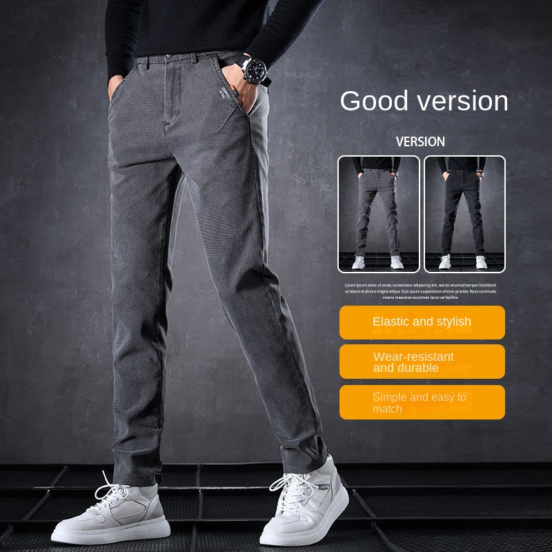 Calça jeans fina de luxo mascu - Men'S Shoes For Jeans avaliação e preço