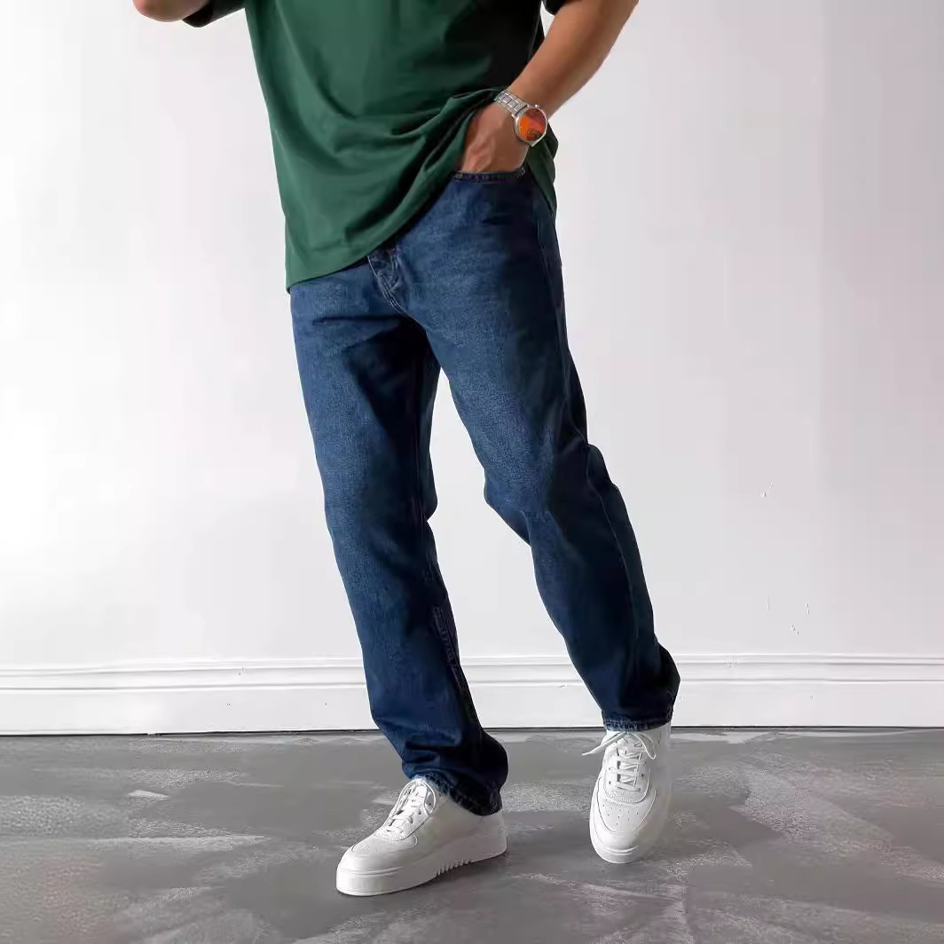 Calças Jeans Slim de Alta Qual - Men'S Shoes For Jeans avaliação e preço