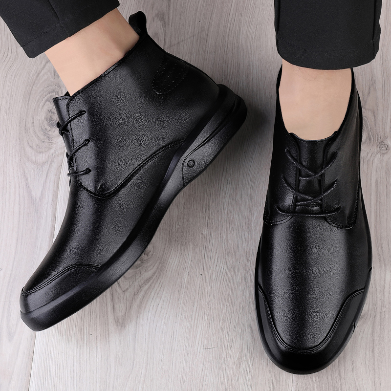 Famosa botas de tornozelo de l - Men Shoes Formal avaliação e preço