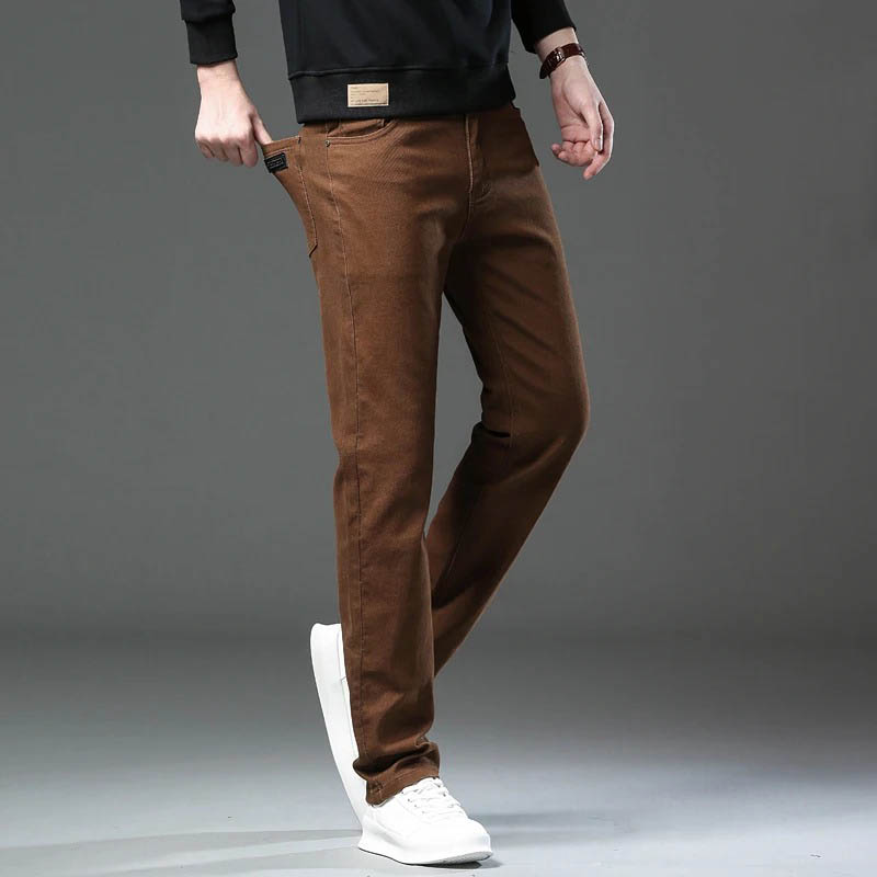Moda solta em linha reta negóc - Men'S Shoes For Jeans avaliação e preço