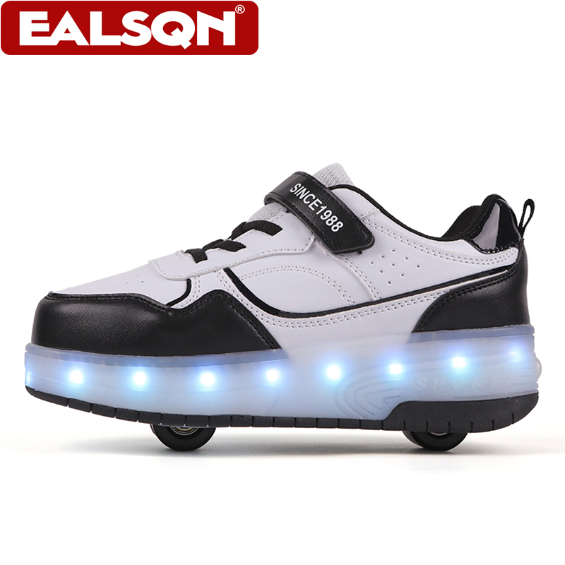 Novos Patins de Rodas Duplas c - Men Shoes Size avaliação e preço