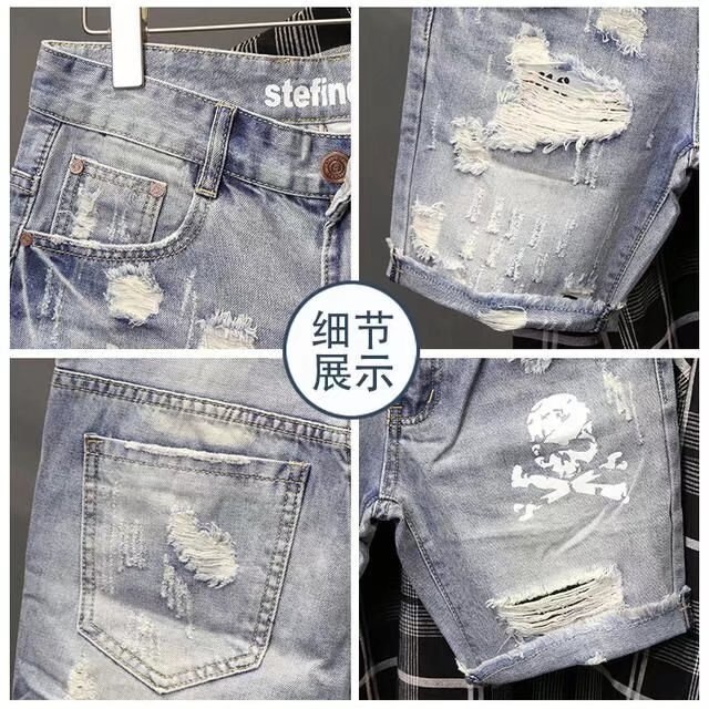 Verão masculino desgastado grâ - Men'S Shoes For Jeans avaliação e preço