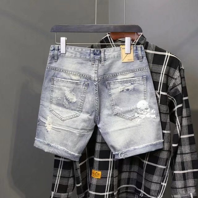 Verão masculino desgastado grâ - Men'S Shoes For Jeans avaliação e preço