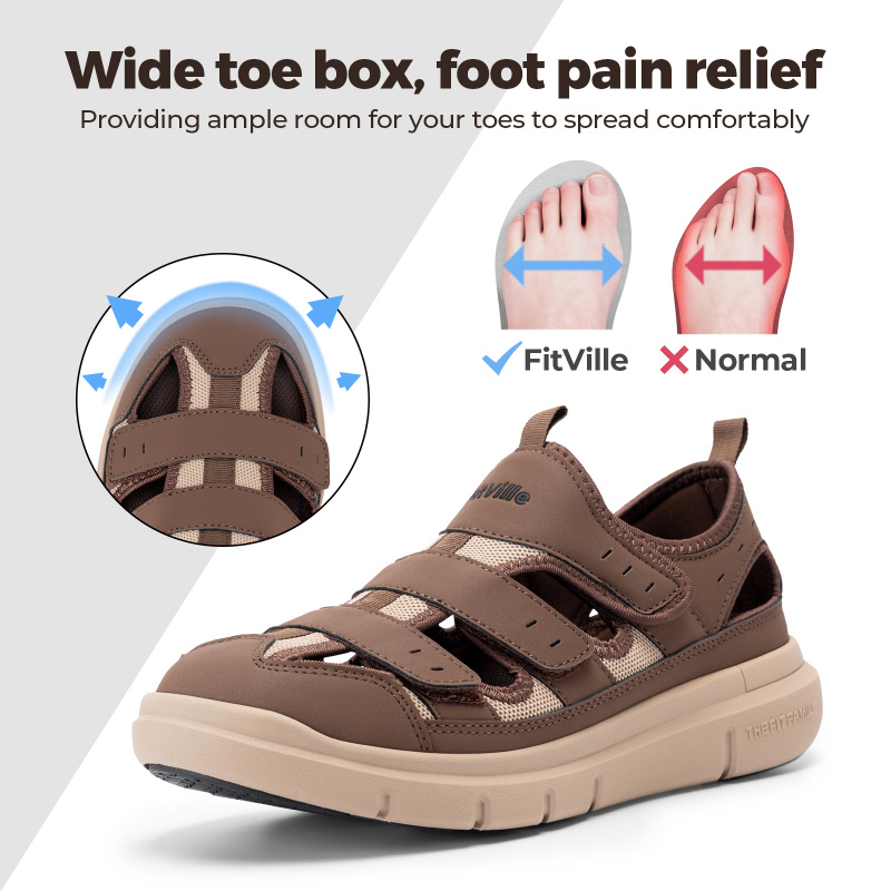 Sandálias masculinas de verão, - Men'S Shoes Plantar Fasciitis avaliação e preço