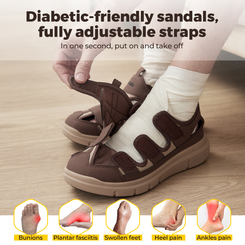Sandálias masculinas de verão, - Men'S Shoes Plantar Fasciitis avaliação e preço